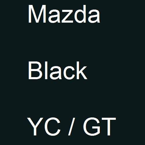 Mazda, Black, YC / GT.